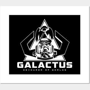 Galactus (Black Print) Posters and Art